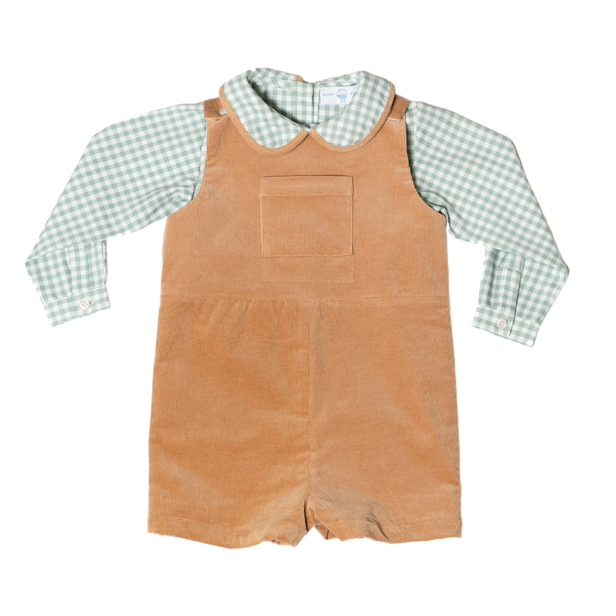 Oliver Overalls in Clubhouse Camel Corduroy