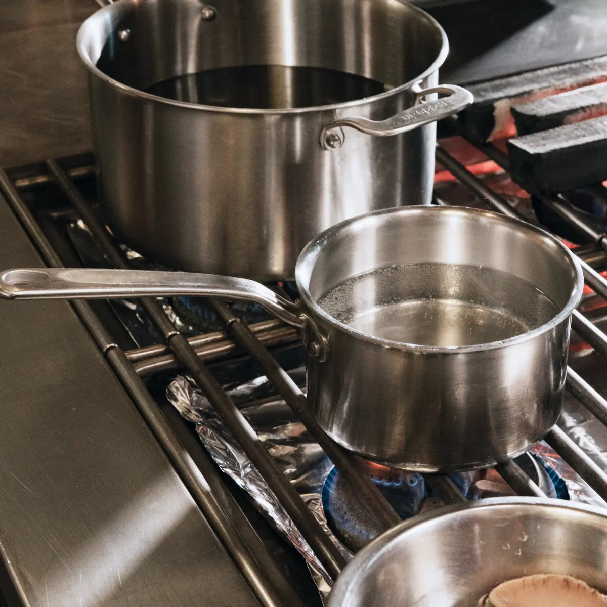 Stainless Clad Saucepan in 2 QT