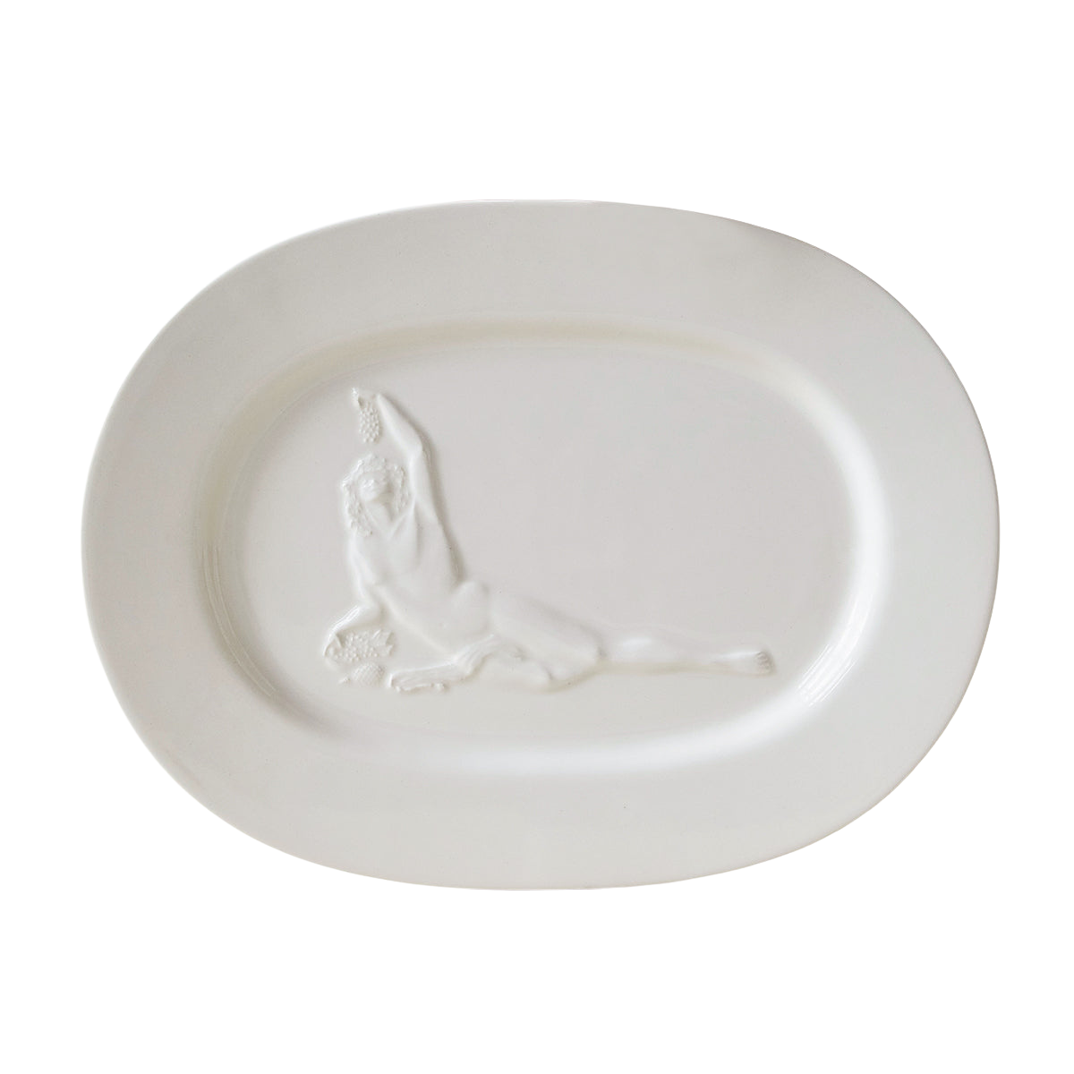 Bacchus Ceramic Serving Plate