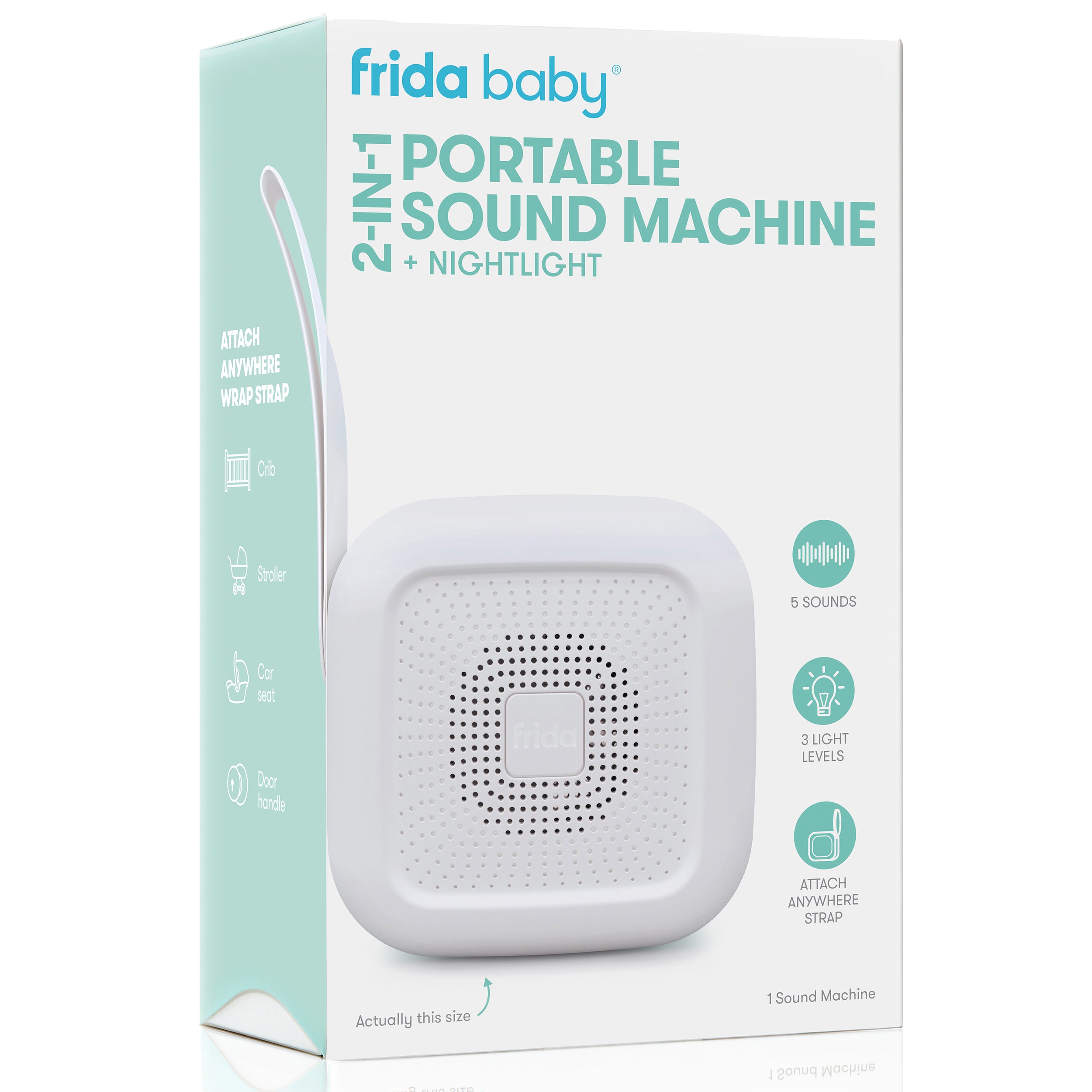 2-in-1 Portable Sound Machine & Nightlight