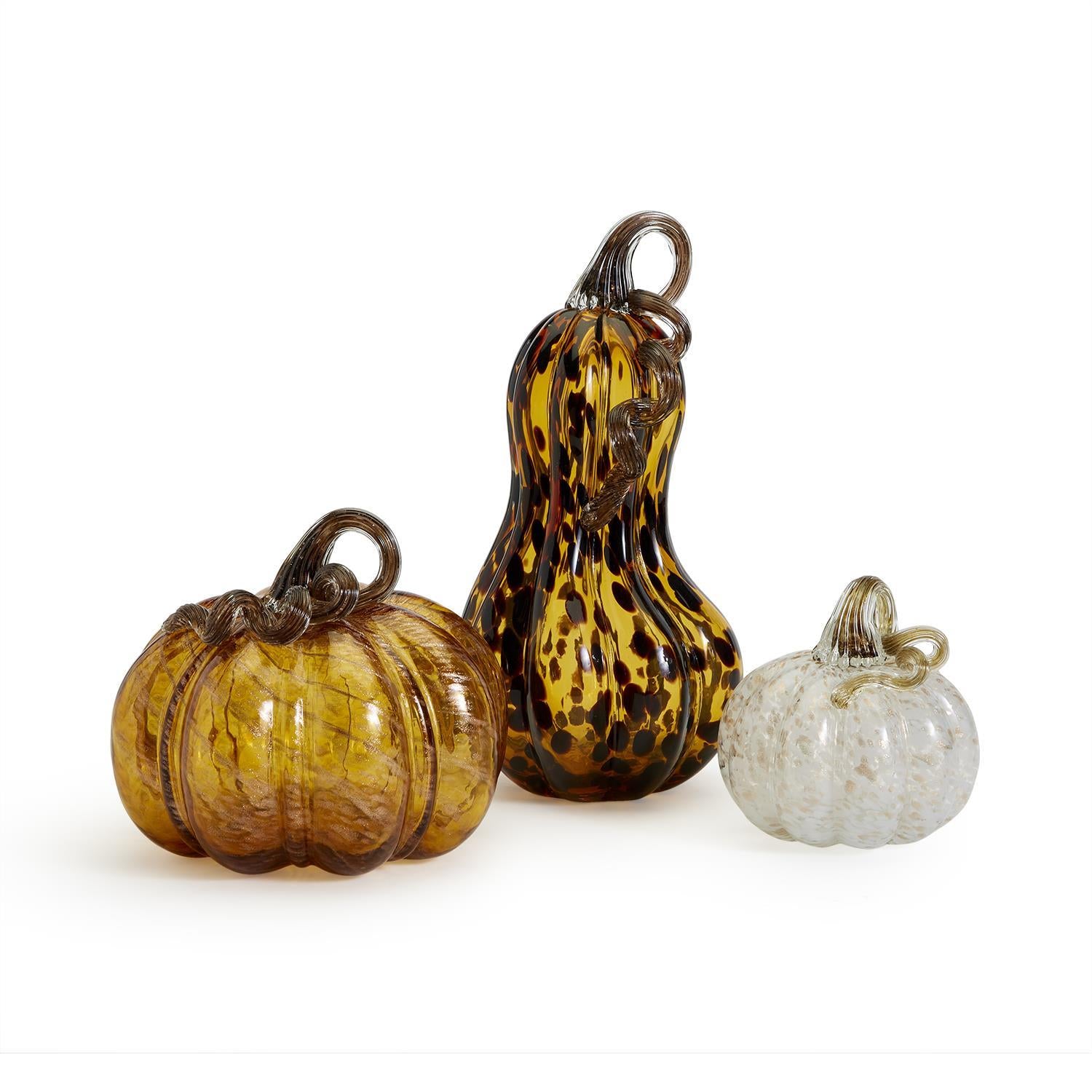 Art Glass Pumpkins