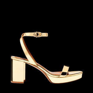 The Stella Platform in Gold Mirror