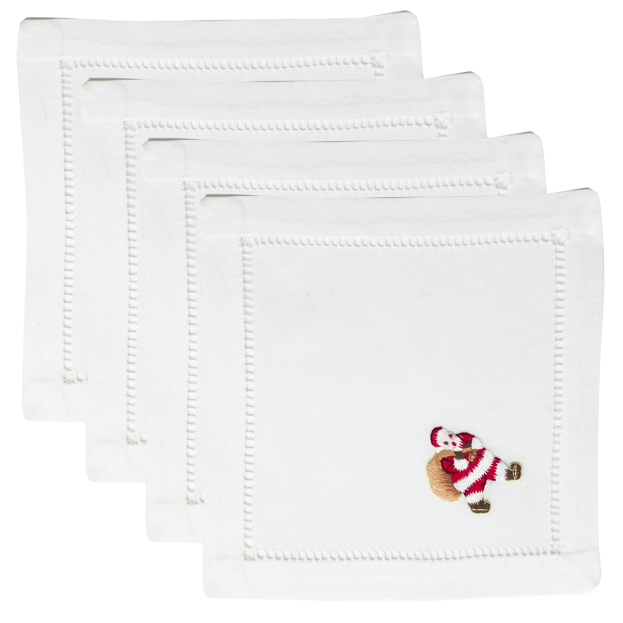 Santa Cocktail Napkin Set