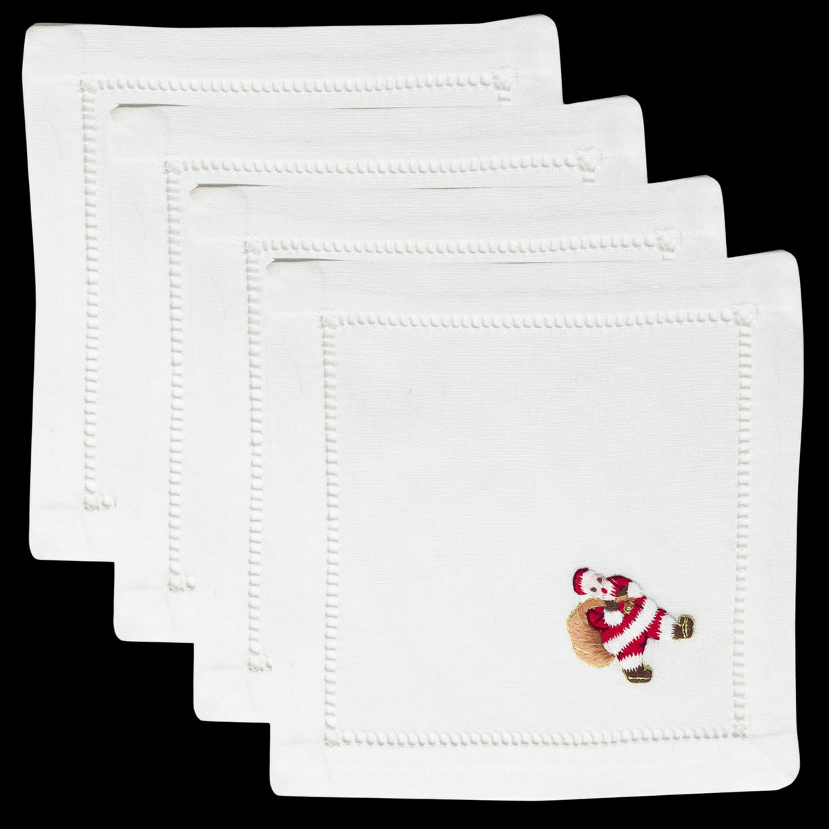 Santa Cocktail Napkin Set