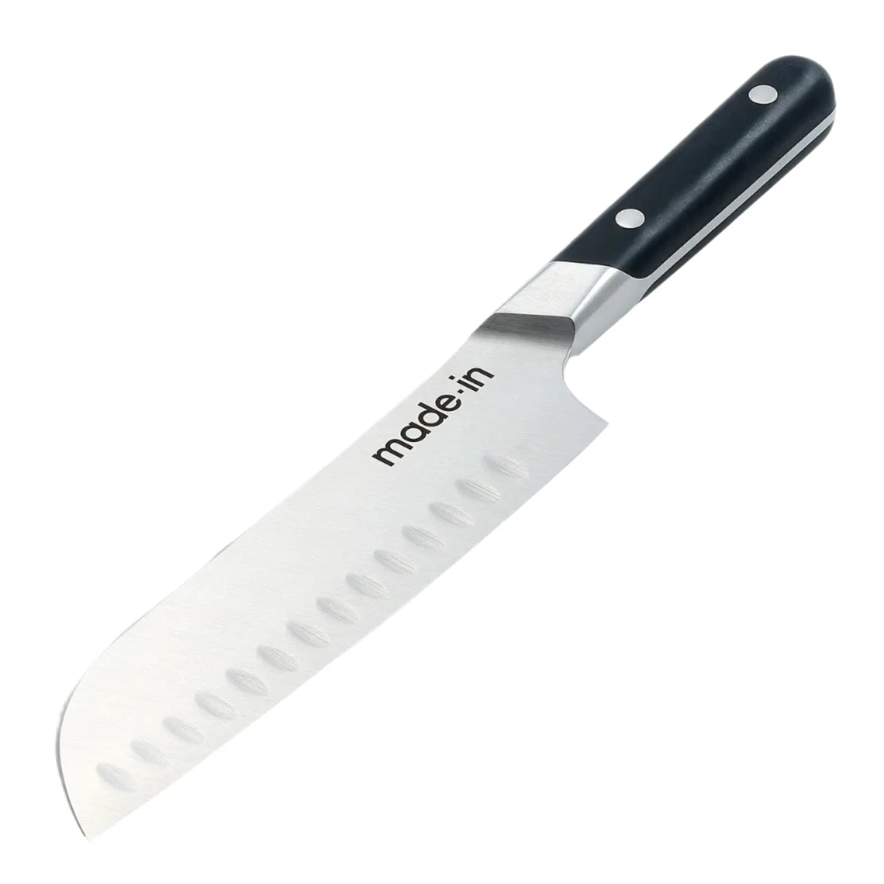 Santoku Knife in Truffle Black