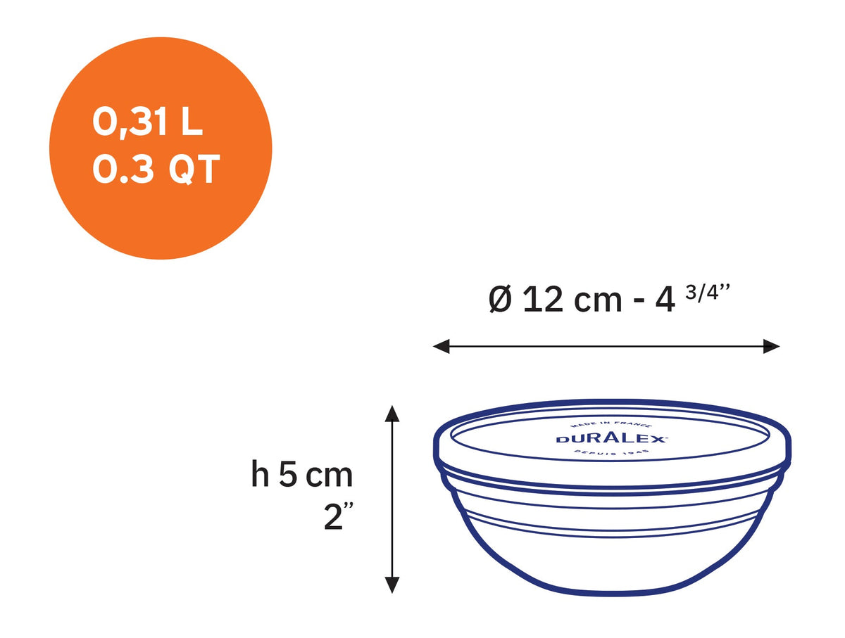 Freshbox Round Bowl with Lid