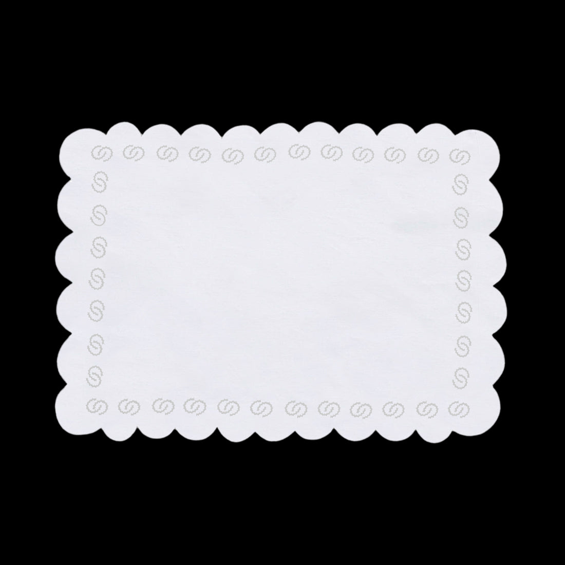 Luci D'Artista Shaped Breakfast Placemat