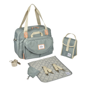 BÉABA Geneva Diaper Bag in Sage