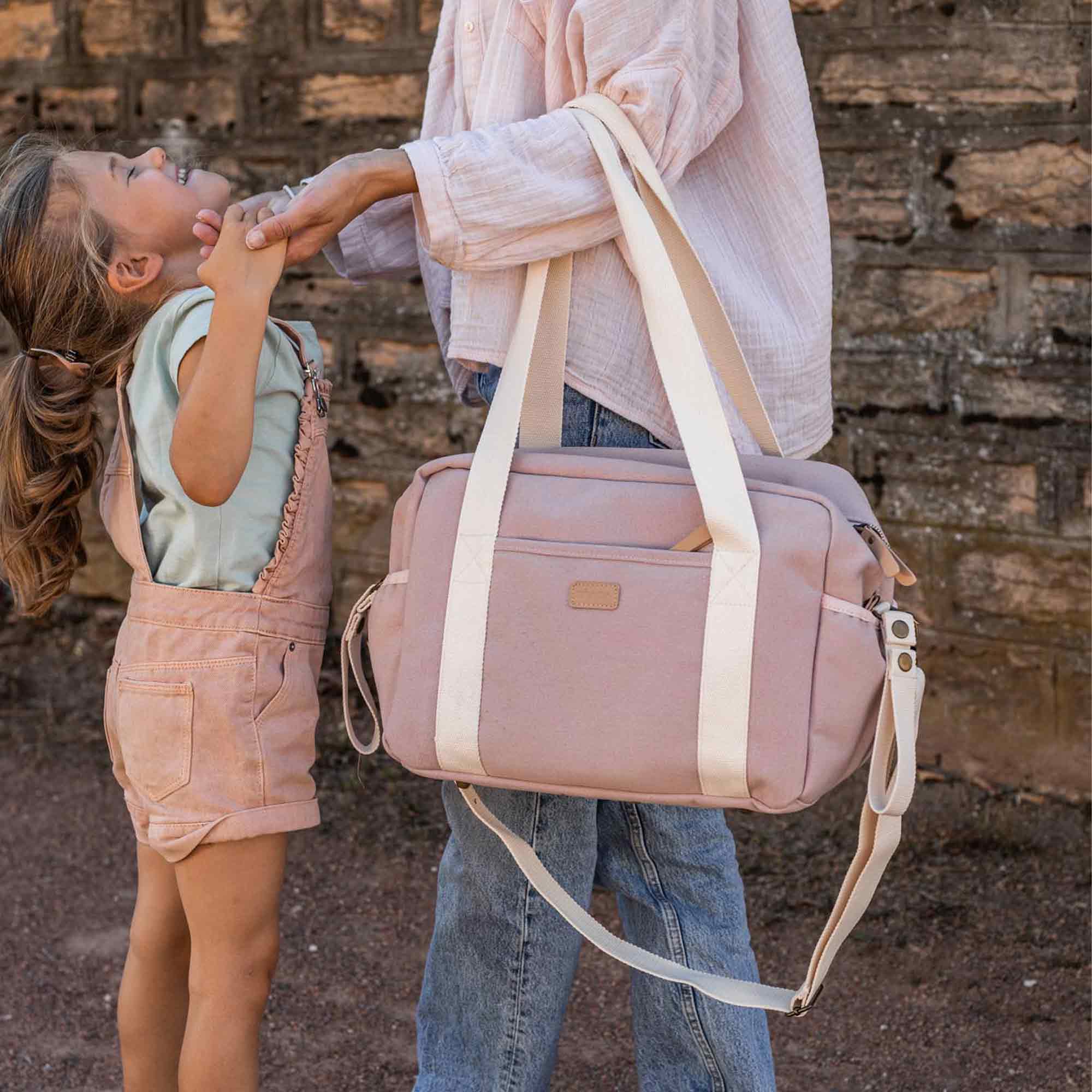 BÉABA Paris Diaper Bag in Pink