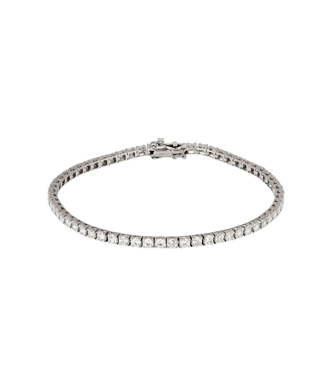 White Diamond Tennis Bracelet