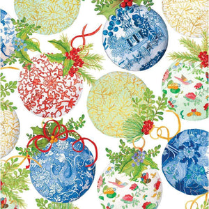 Porcelain Ornaments Gift Wrapping Paper, 30" x 8' Roll