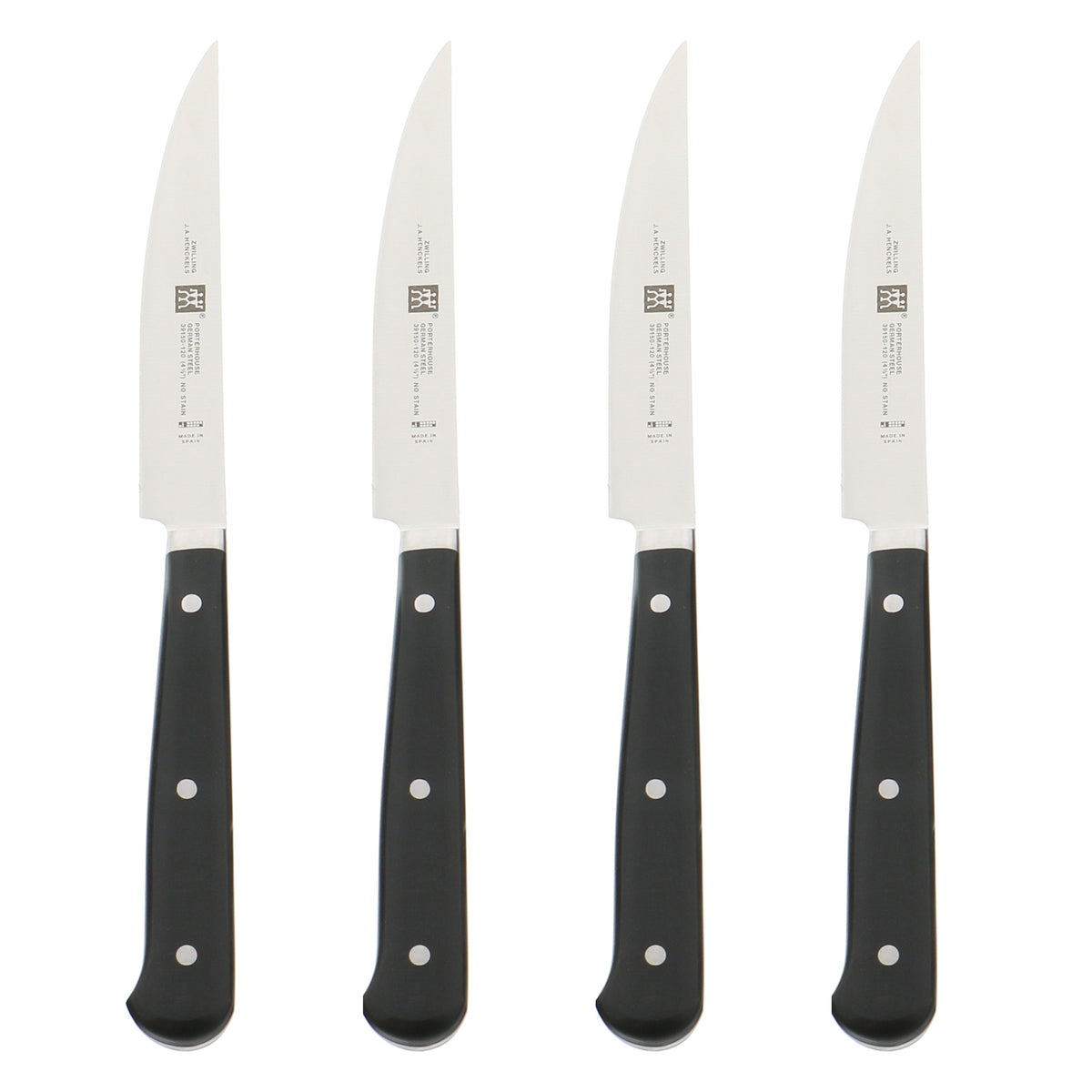 Porterhouse 4-pc Steak Knife Set in Beechwood Box