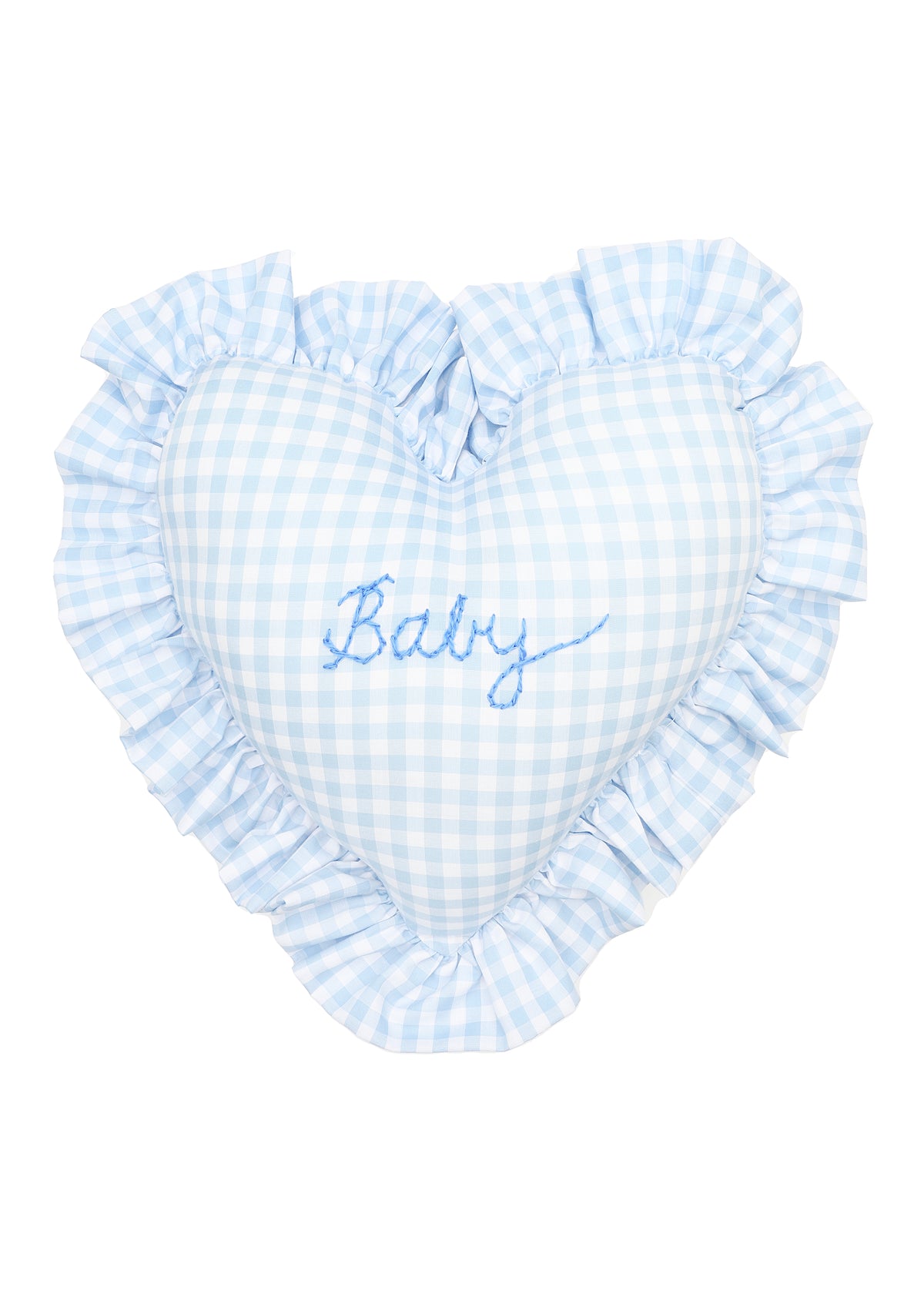 Heart Ruffle Pillow