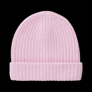 Pure Pink Cashmere Beanie