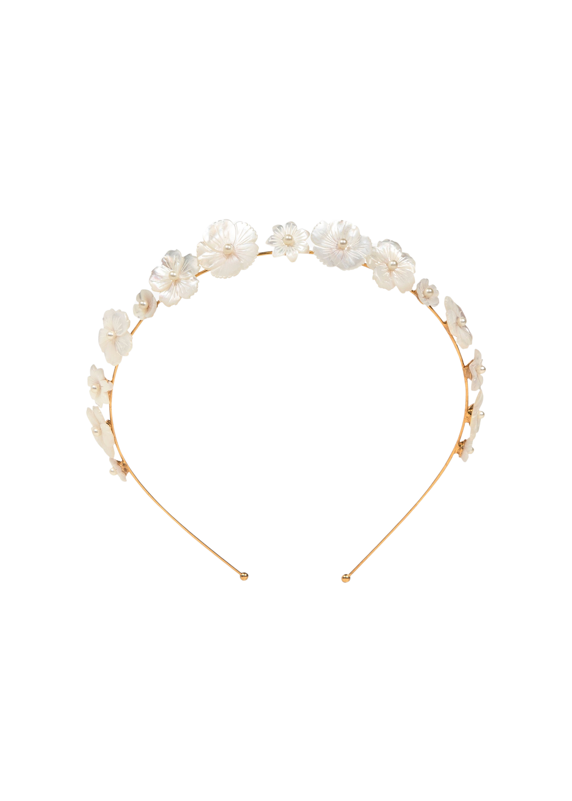 Jenna Headband in Mother of Pearl