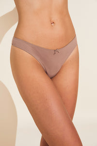 Pima Stretch Cotton Thong