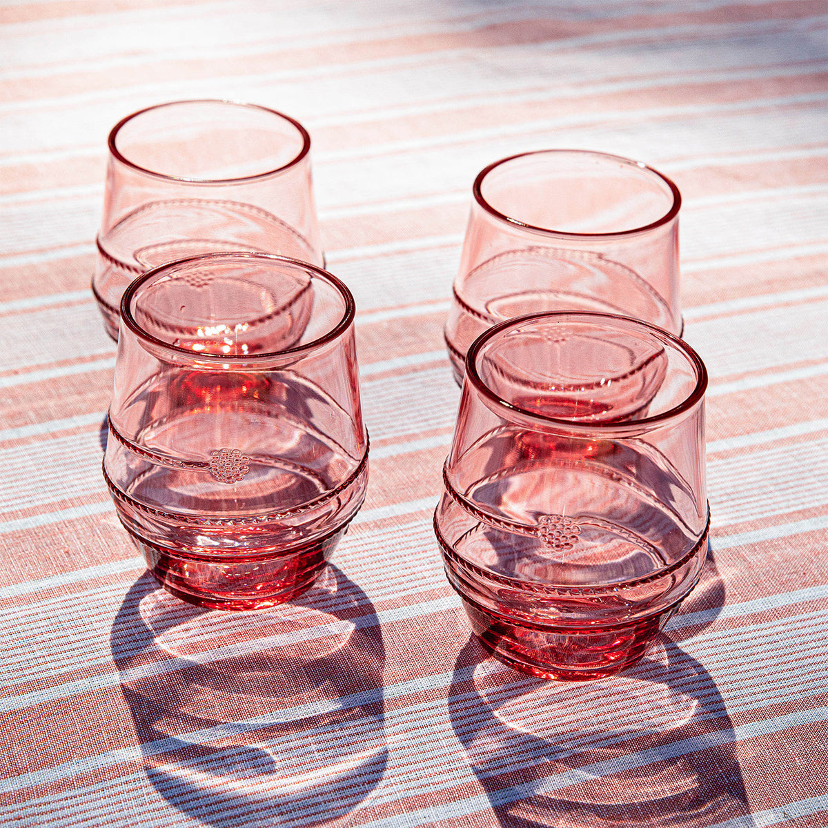 Amalia Acrylic Small Tumbler in Coral