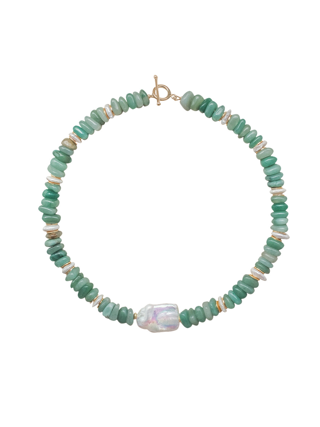 Adrienne Necklace in Green