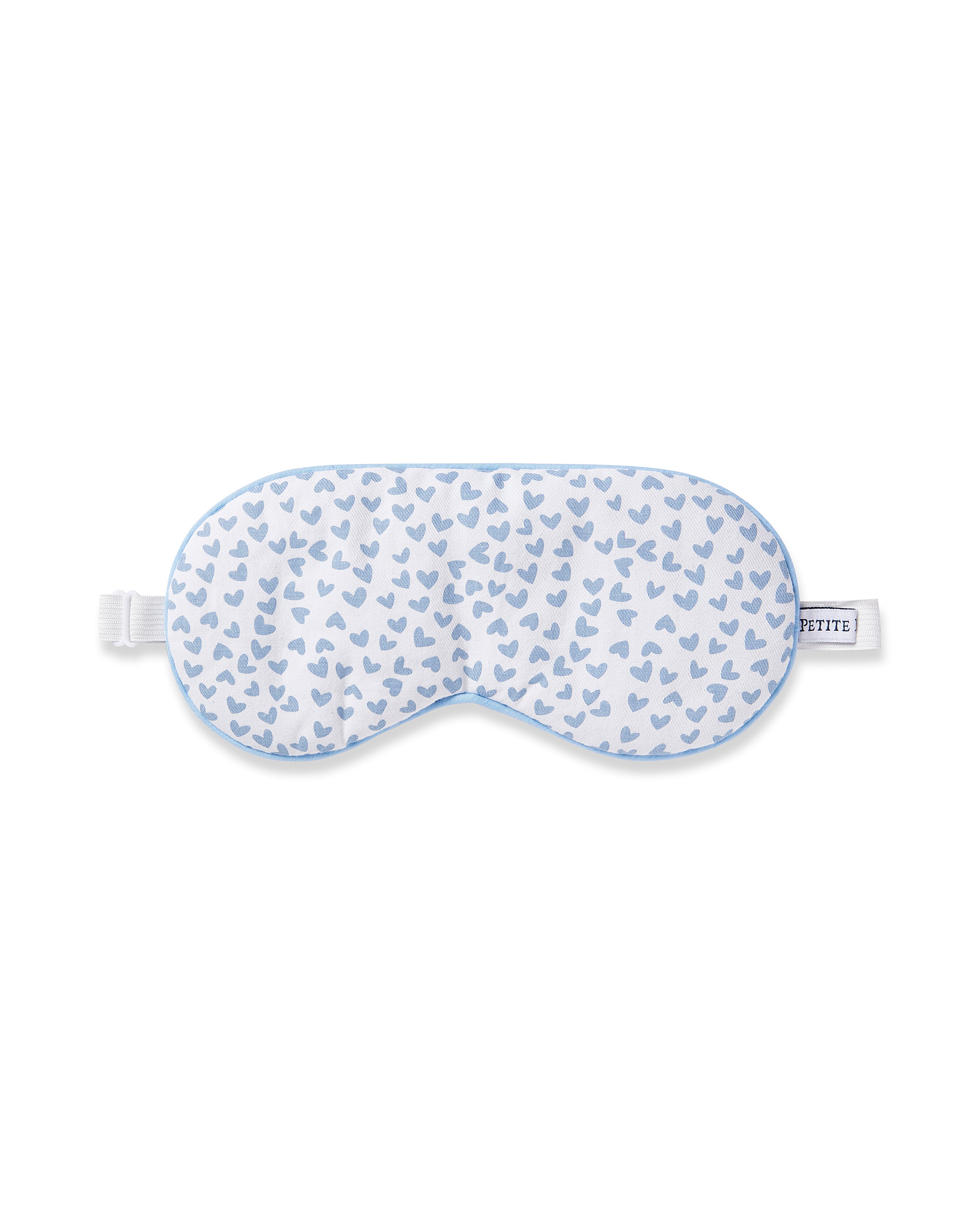 Adult’s Twill Sleep Mask in Bluehearts