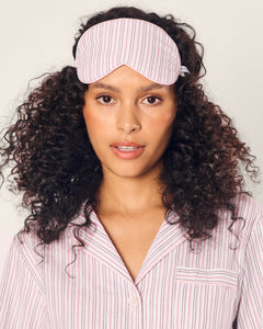 Adult’s Twill Sleep Mask in Blush Boulevard