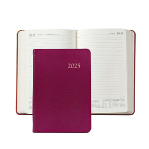 2025 Goatskin Leather Daily Journal