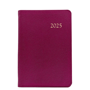 2025 Goatskin Leather Daily Journal