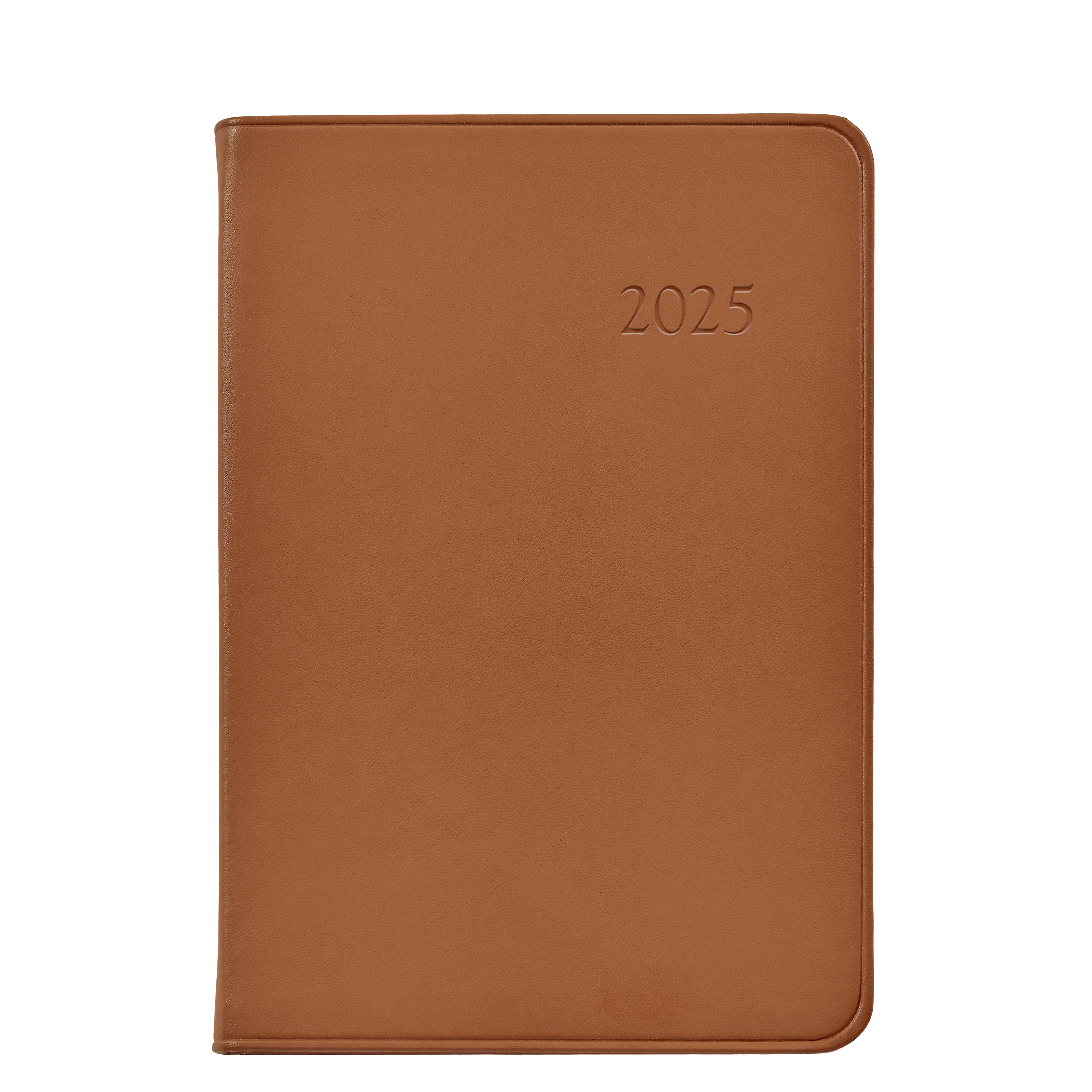 2025 Traditional Leather Daily Journal