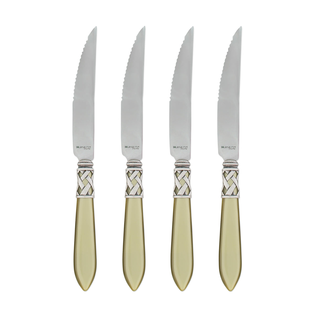 Aladdin Antique White Steak Knives, Set of 4