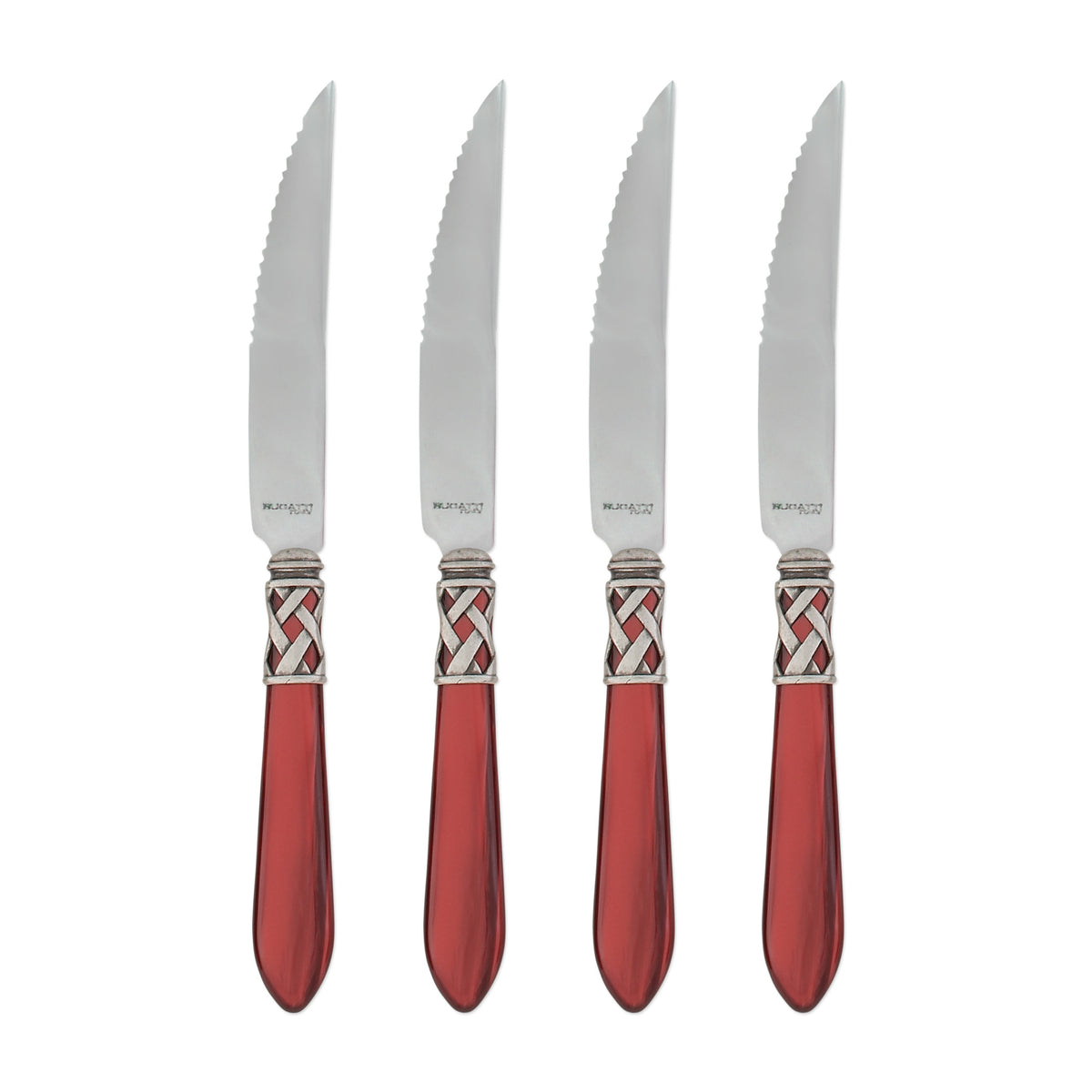 Aladdin Antique White Steak Knives, Set of 4