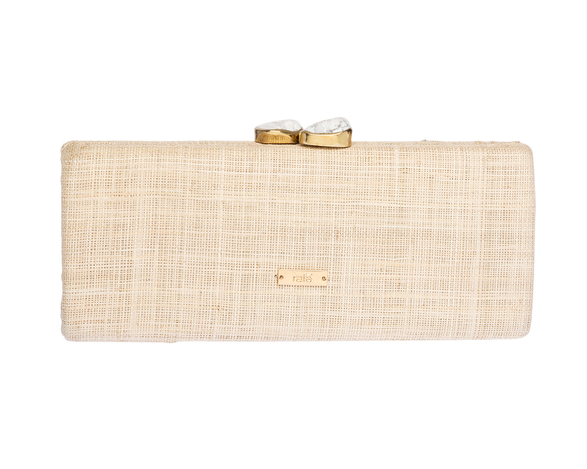 Alessandra Clutch in Yellow