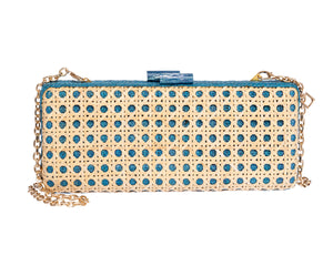 Alessandra Clutch in Blue