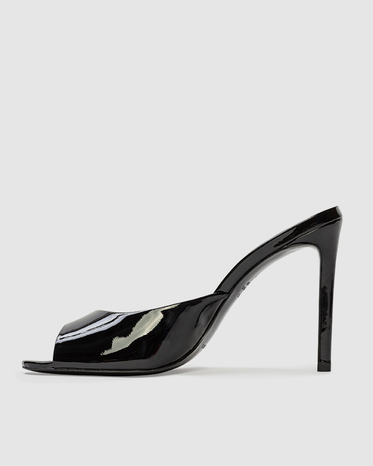 Alessia in Black Patent Leather