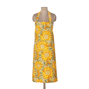 Sunflower Apron Yellow & Green