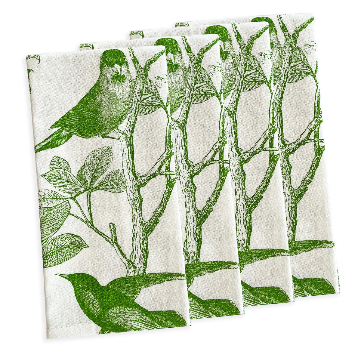 Arbor Birds Verde Dinner Napkins