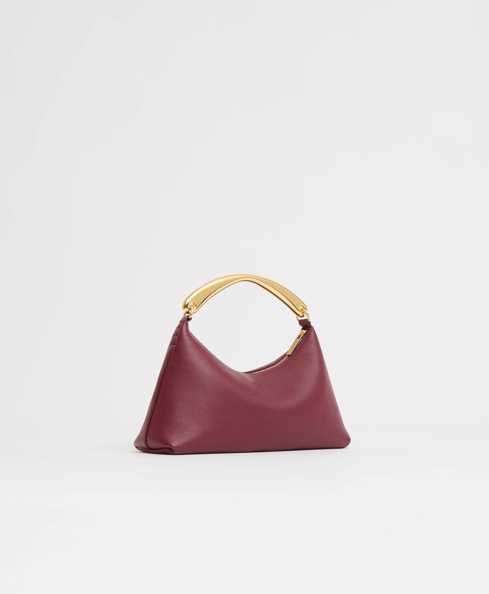 Metal Handle Rhea - Oxblood