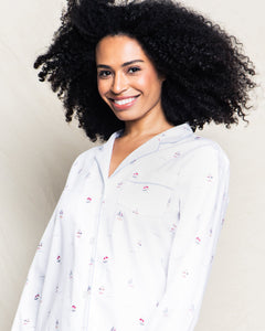 Women’s Twill Nightshirt in Bateau