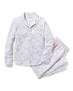 Women’s Twill Pajama Set in Baking Spirits Bright