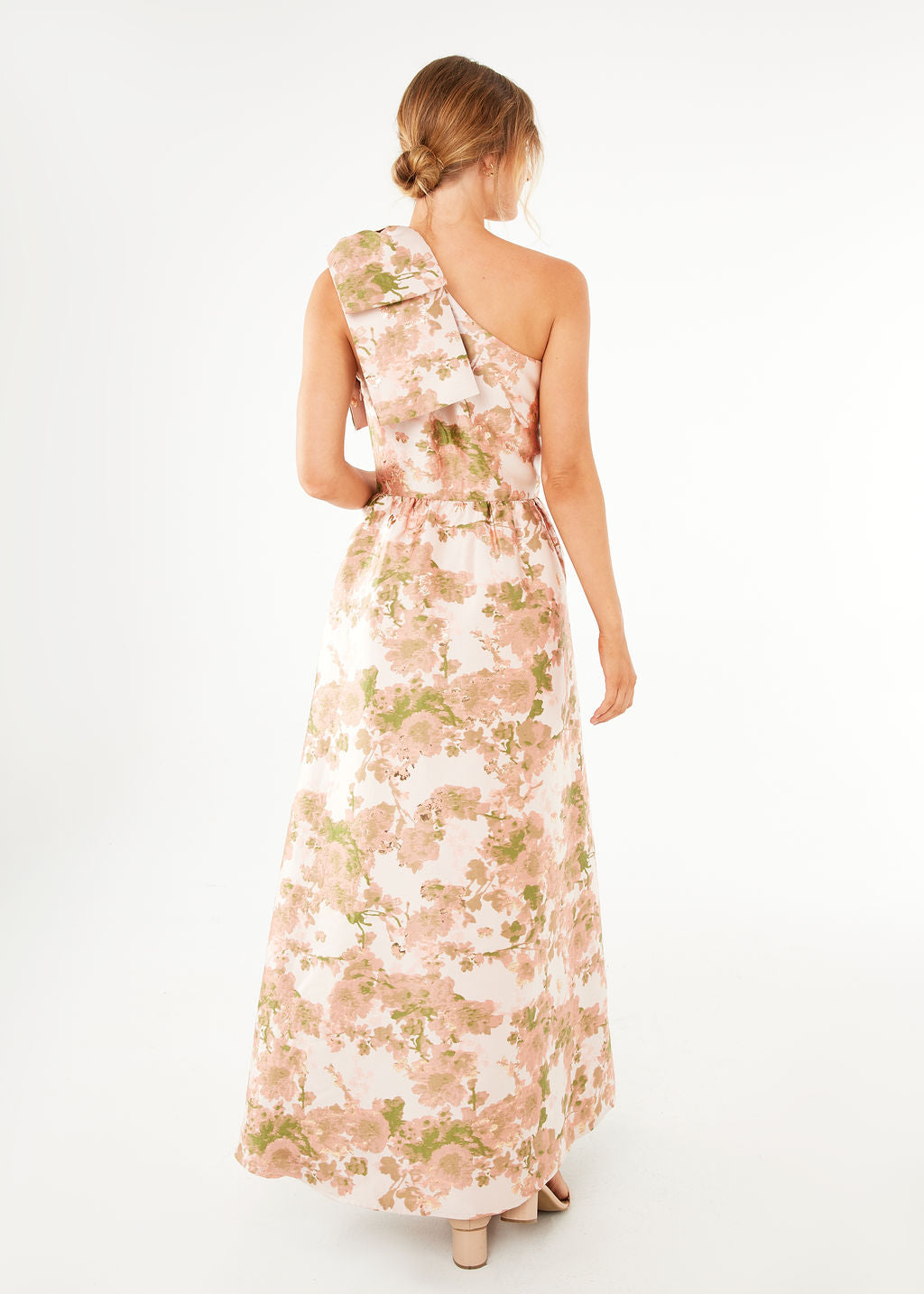 Caroline Gown Baby’s Breath Jacquard