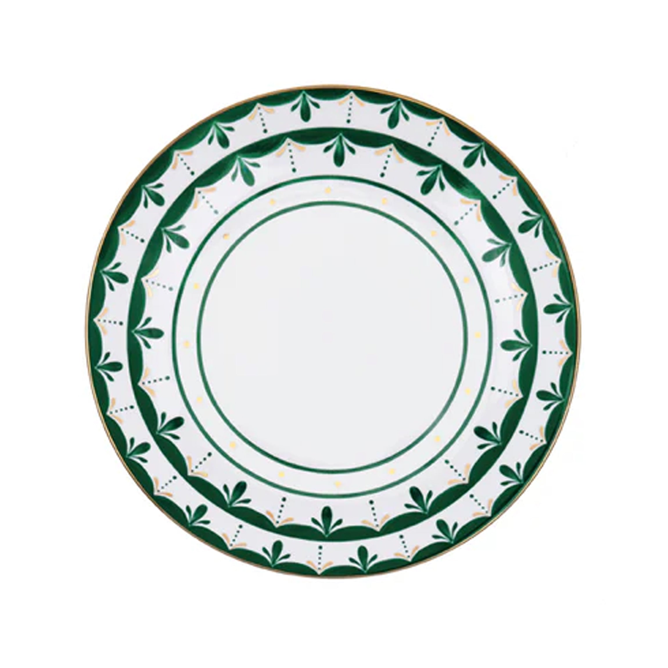 Alhambra Green Dessert Plate