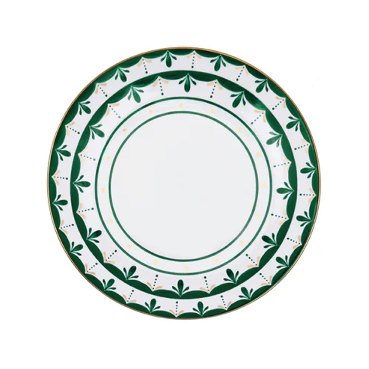 Alhambra Green Dessert Plate