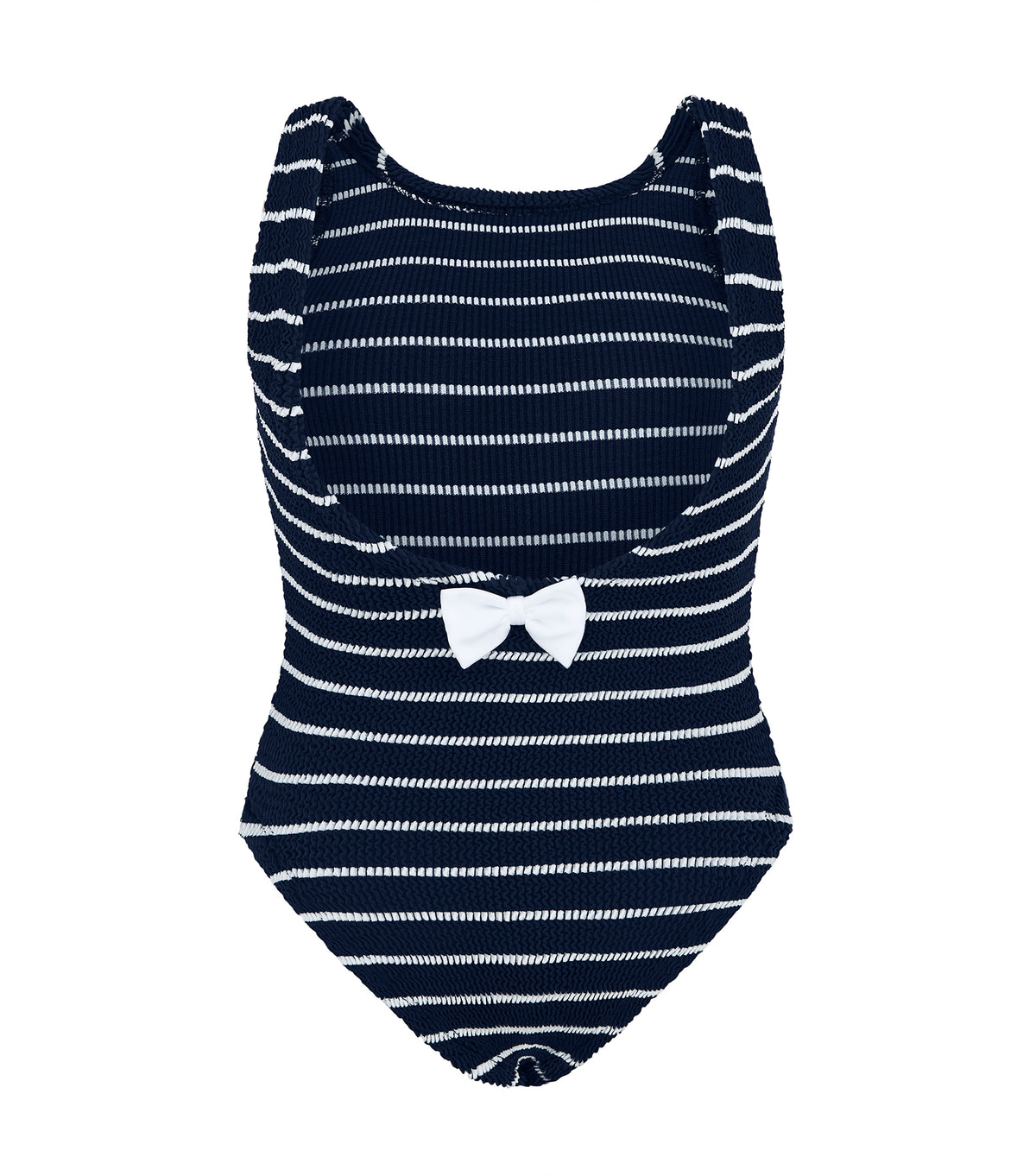 Kids Alva Swimsuit in Navy/White Stripe