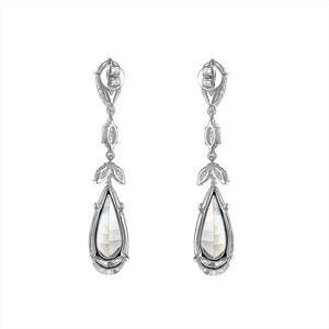 Diamond Calla Lily Earrings