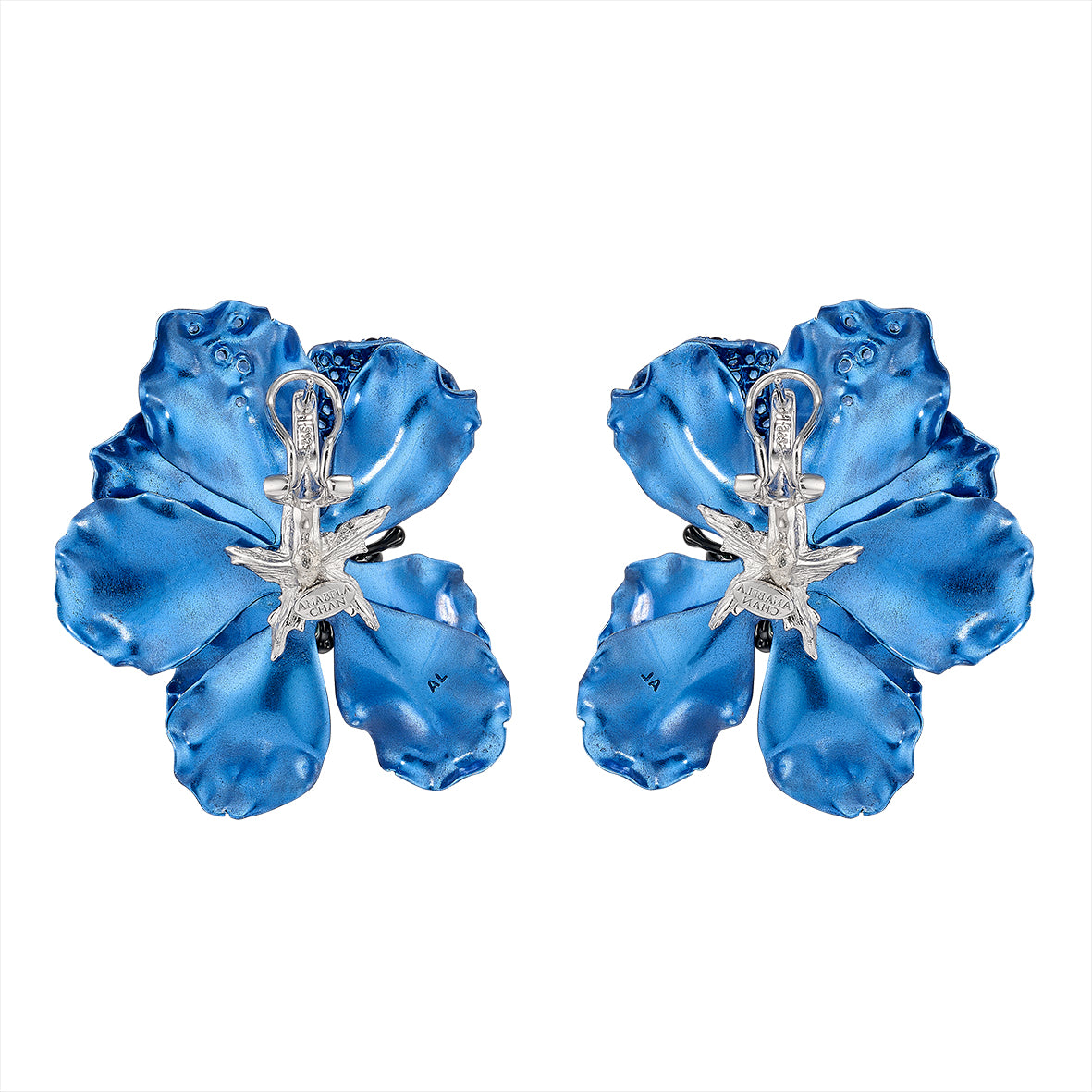 Paraiba Blue Poppy Earrings