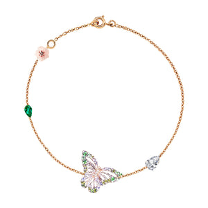 Butterfly Charm Bracelet