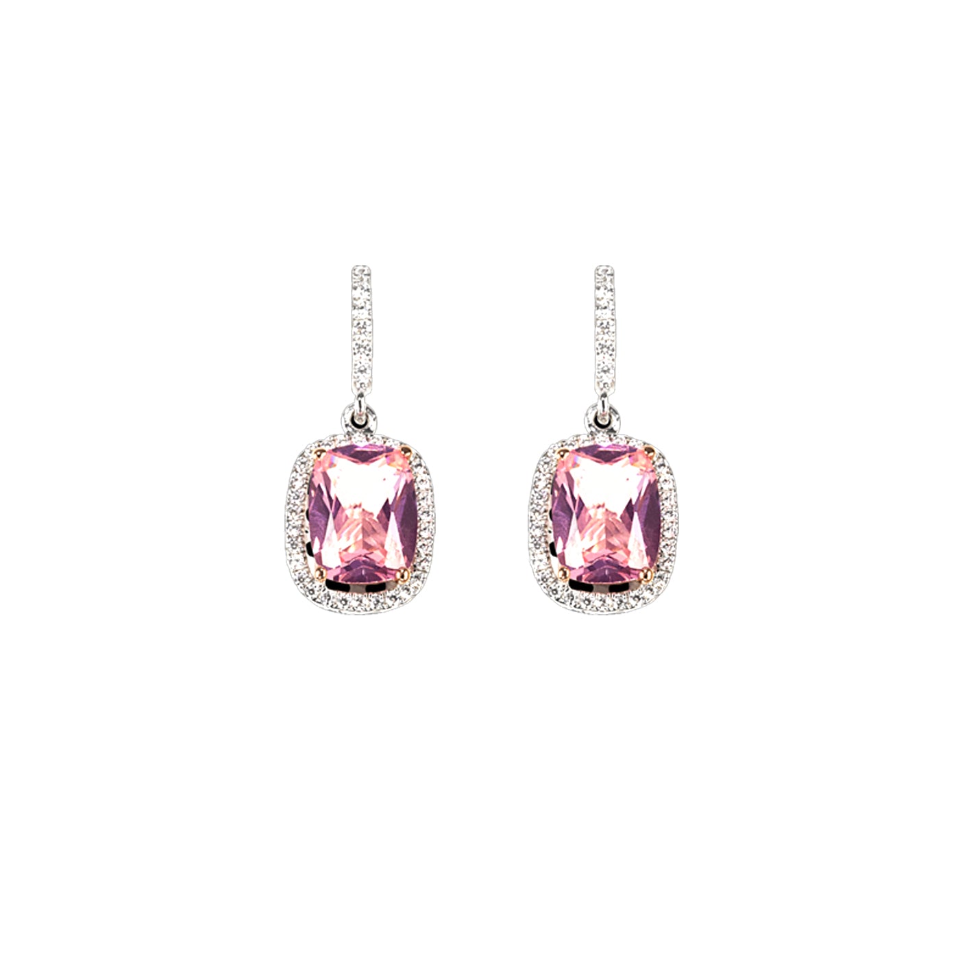 Comet Morganite Earrings