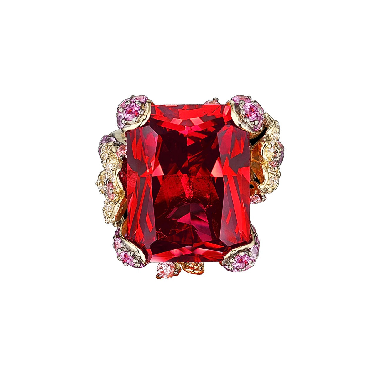 Ruby Cinderella Ring