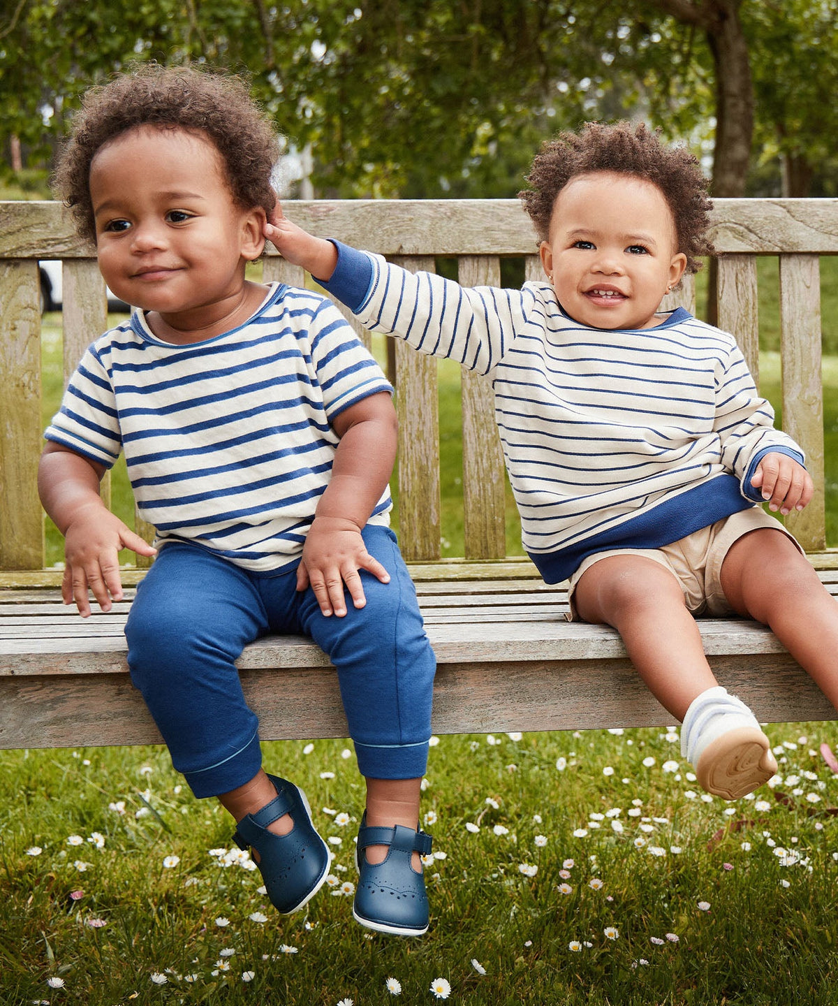 Andy Baby Legging in Navy