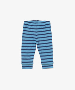 Andy Baby Legging in Ocean Stripe