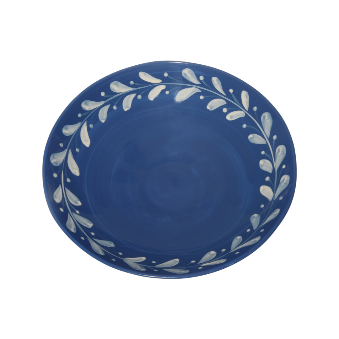 Anna Reverse Blue Serving Bowl