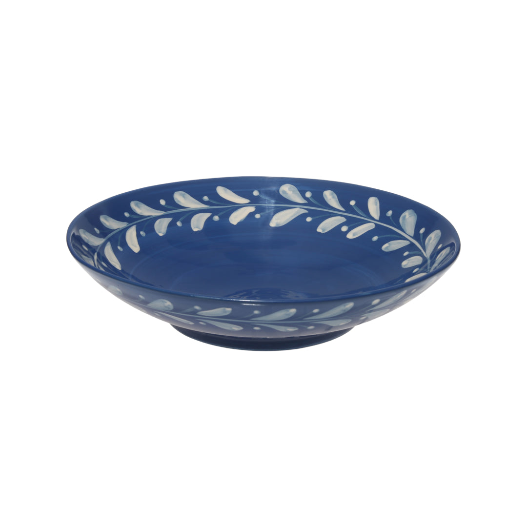 Anna Reverse Blue Serving Bowl